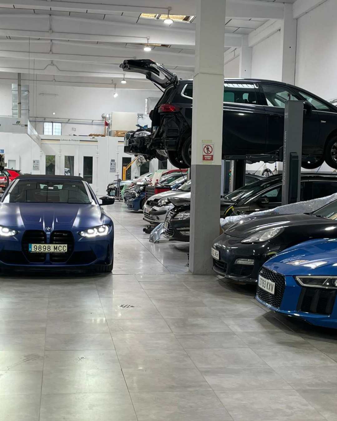 Taller de carrocería acabado perfecto